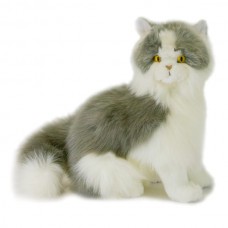 Norwegian Grey Plush Cat